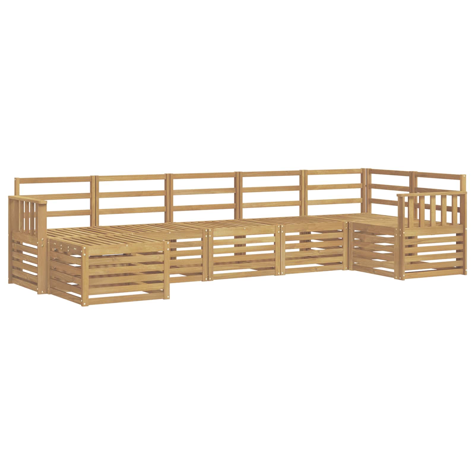 Ensemble de canapés d'extérieur 7 pcs Blanc - XIOS