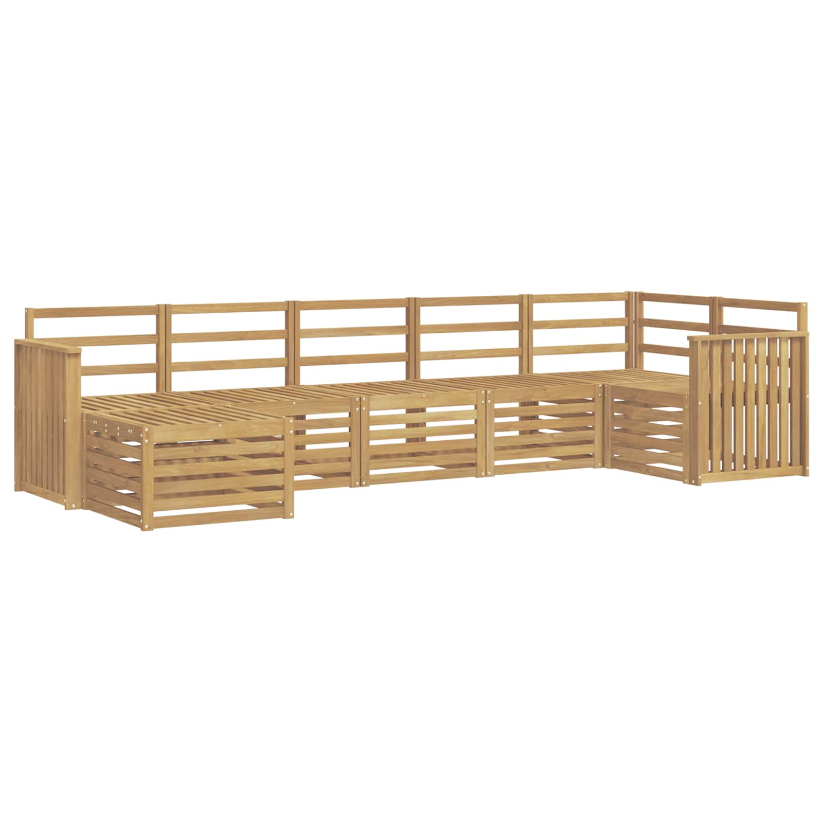 Ensemble de canapés d'extérieur 7 pcs Blanc - XIOS