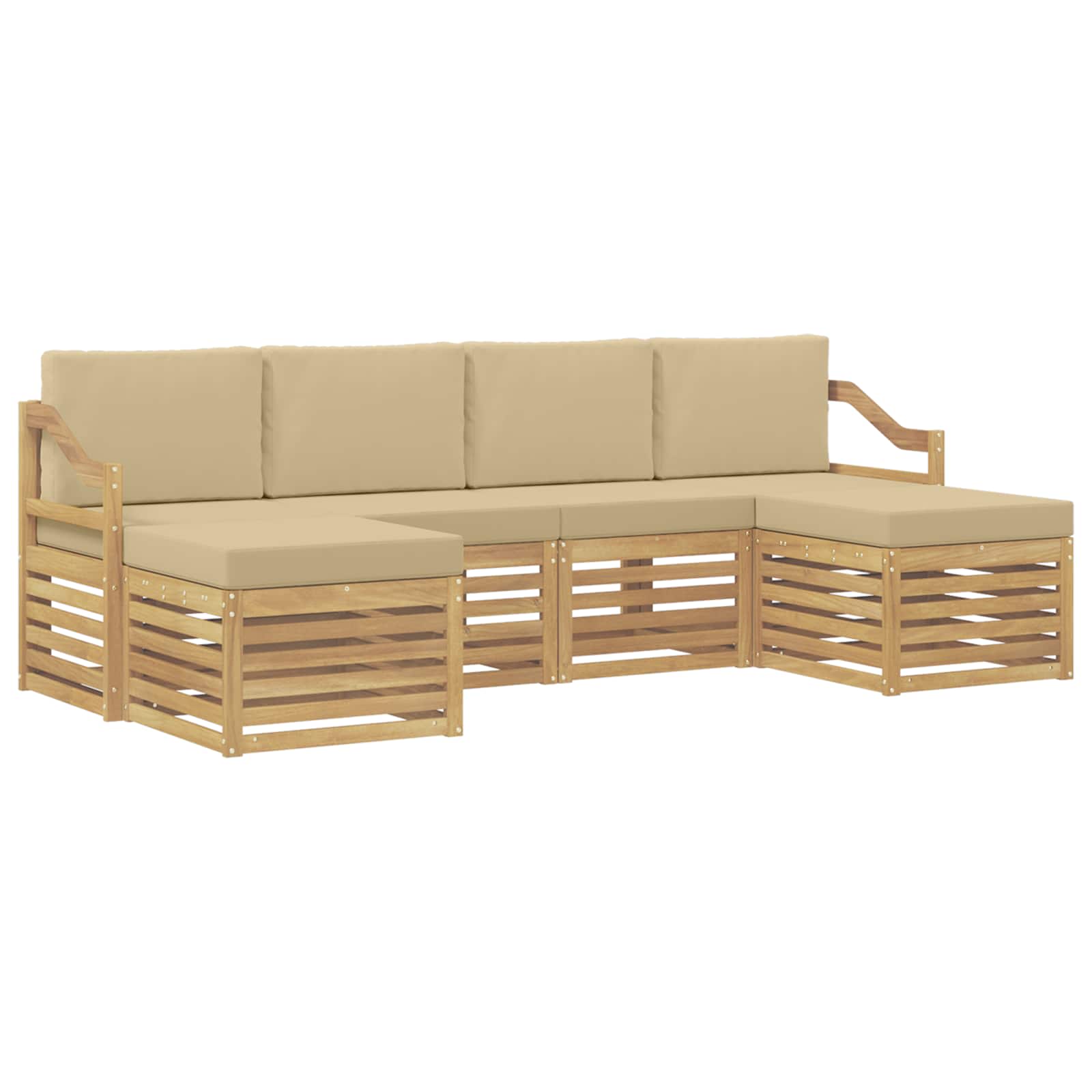 Ensembles de canapés Bois d'Acacia Massif - XIOS