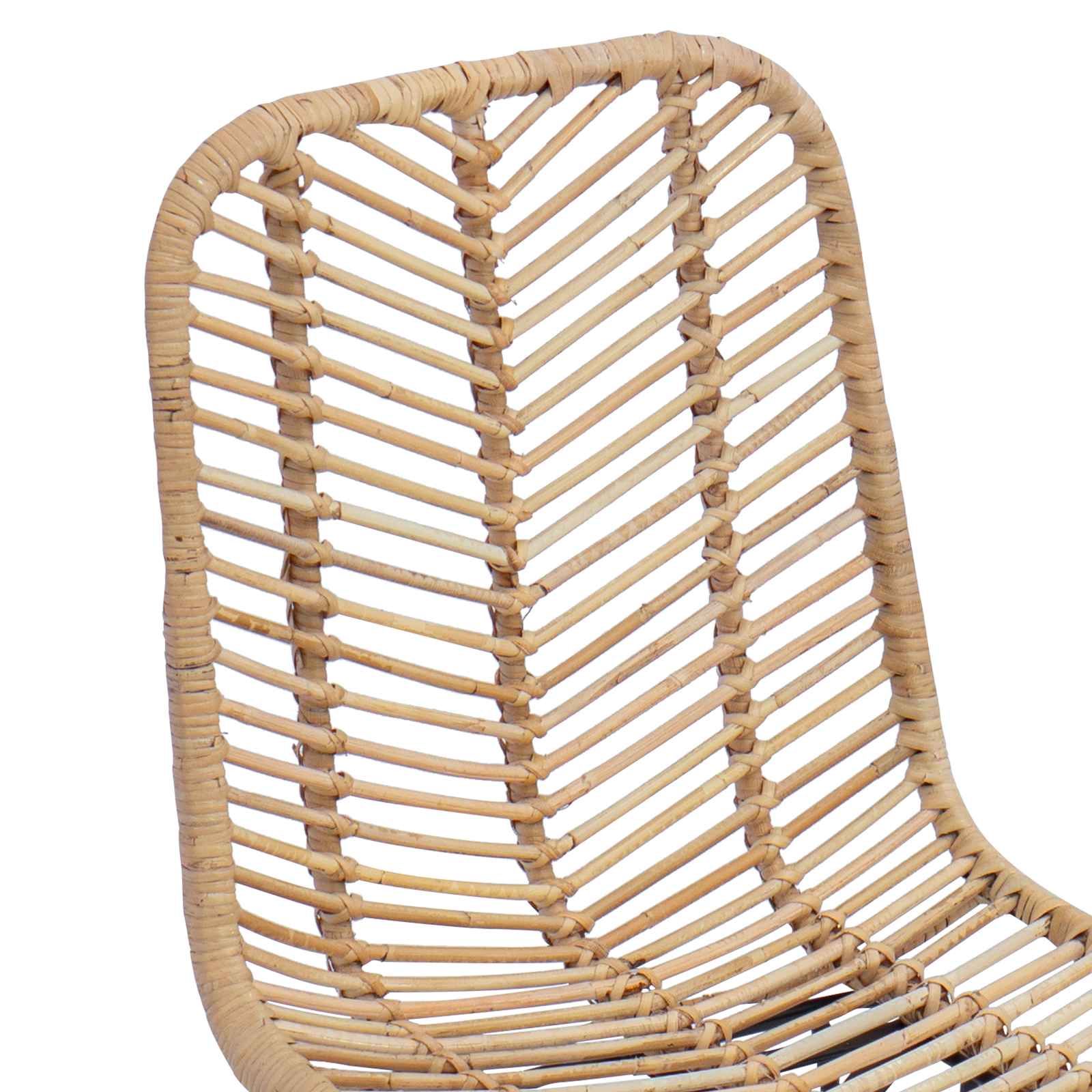 Chaise de salle à manger 2 pcs Naturel 44,5 x 55 x 85 cm - XIOS