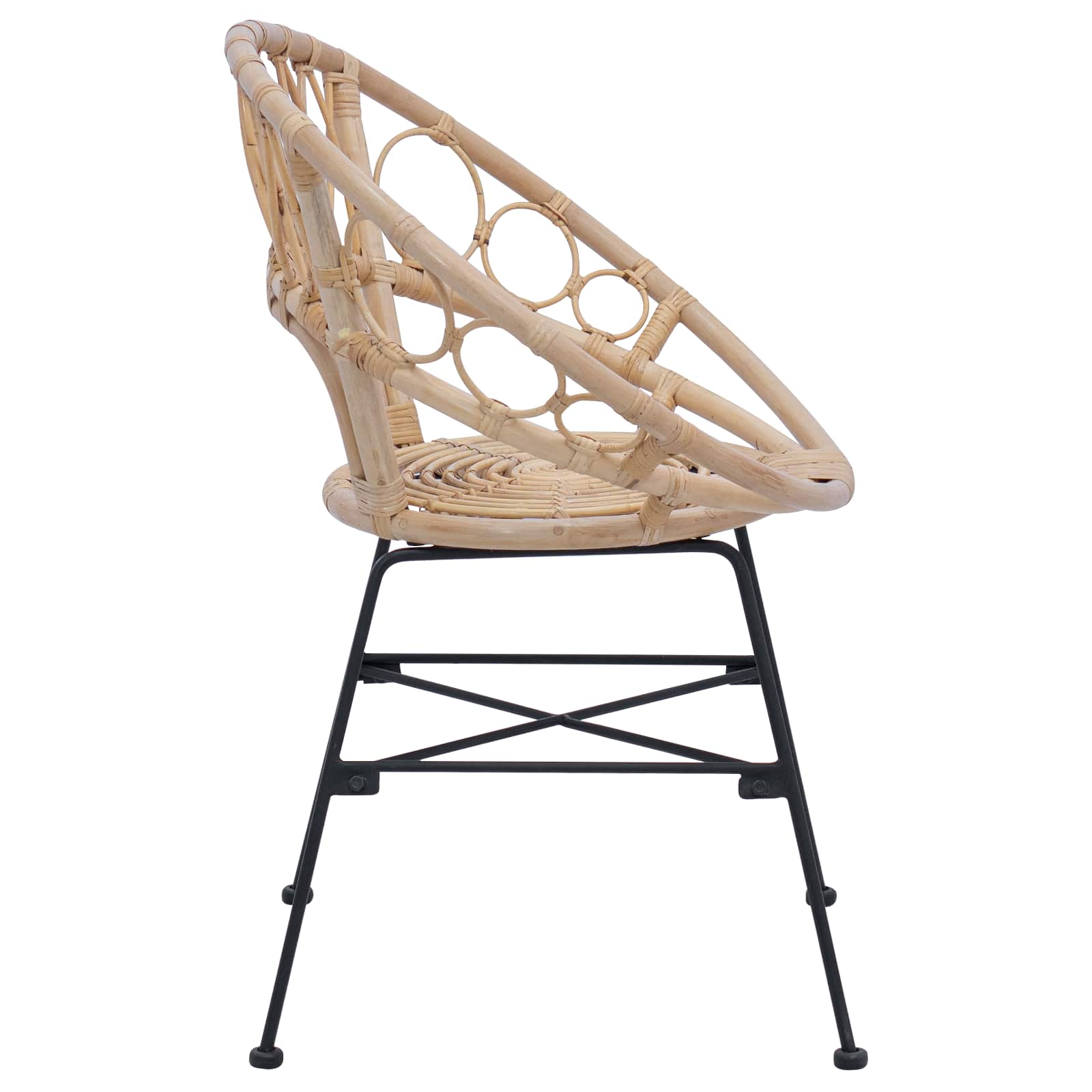 Chaise de salle à manger 2 pcs Naturel 49 x 51 x 81 cm - XIOS