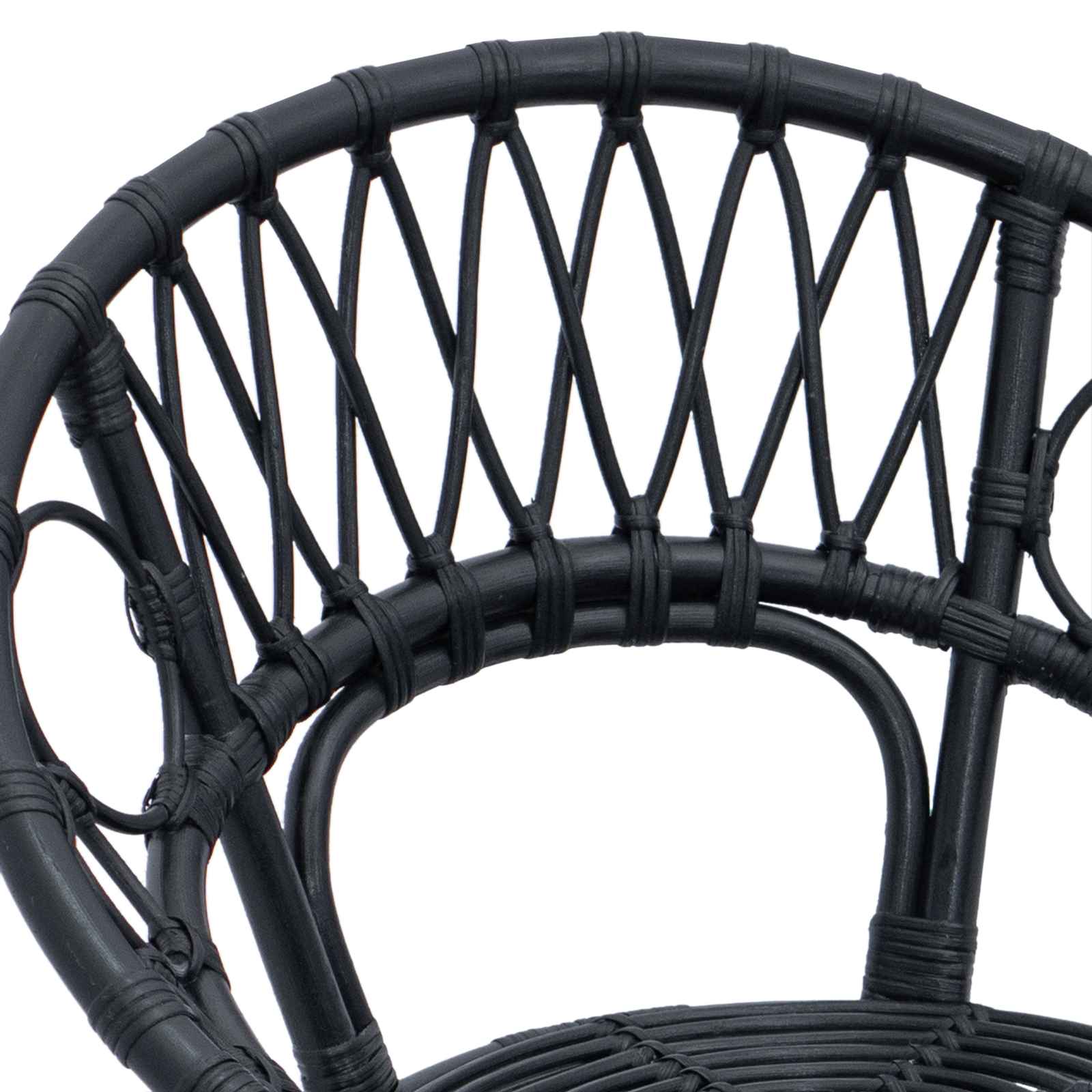 Chaise de salle à manger 2 pcs Noir 49 x 51 x 81 cm - XIOS