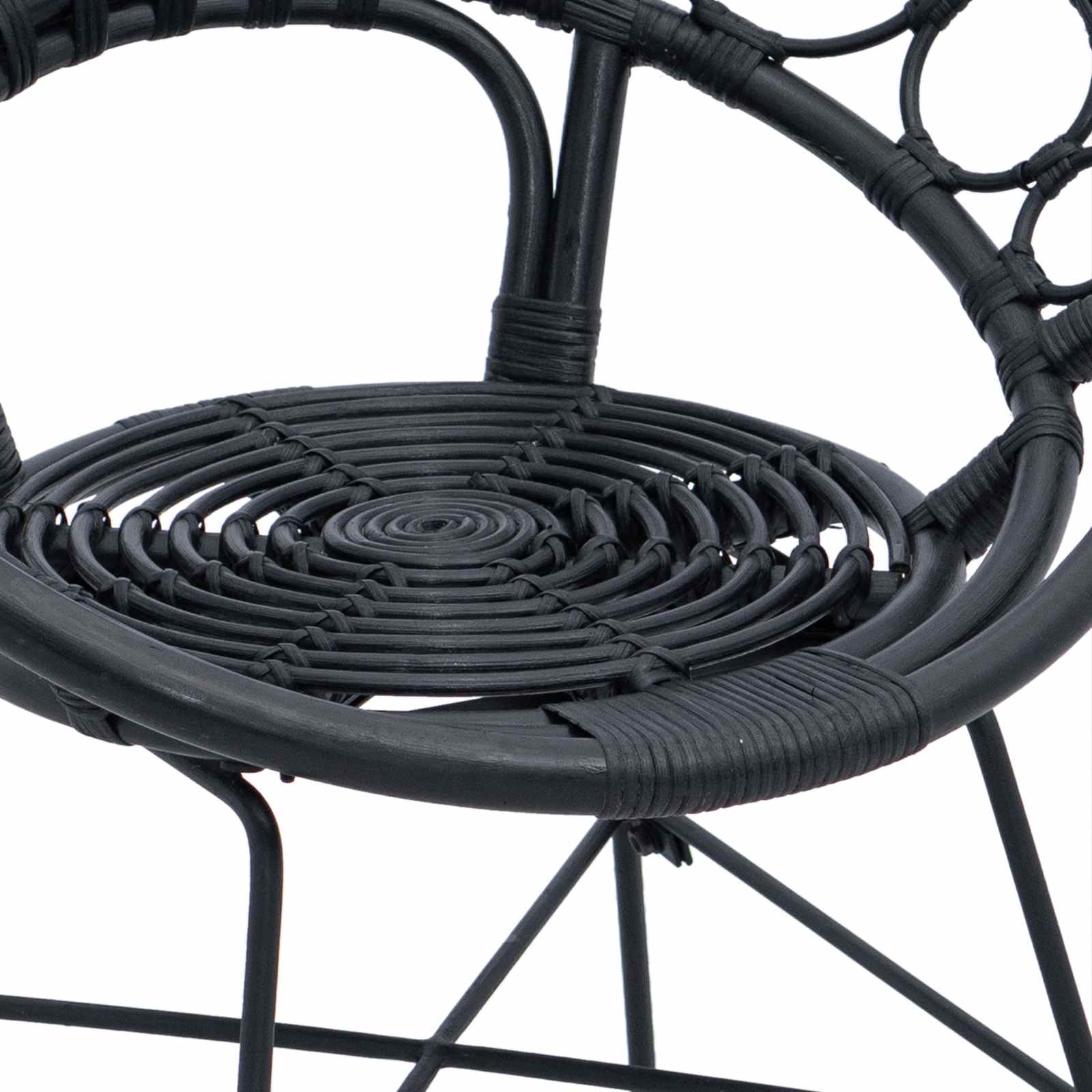Chaise de salle à manger 2 pcs Noir 49 x 51 x 81 cm - XIOS