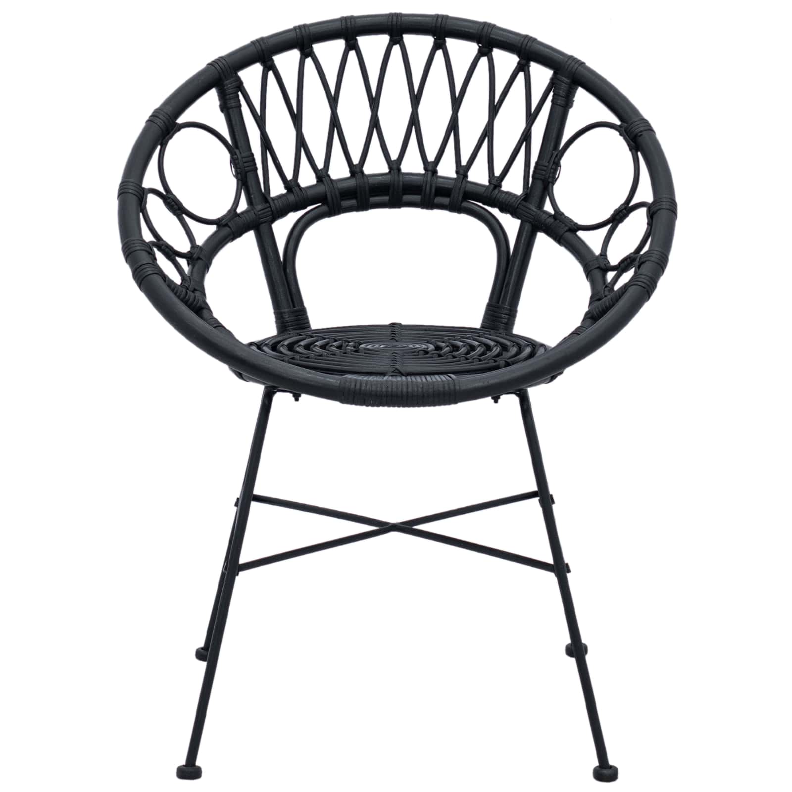 Chaise de salle à manger 2 pcs Noir 49 x 51 x 81 cm - XIOS