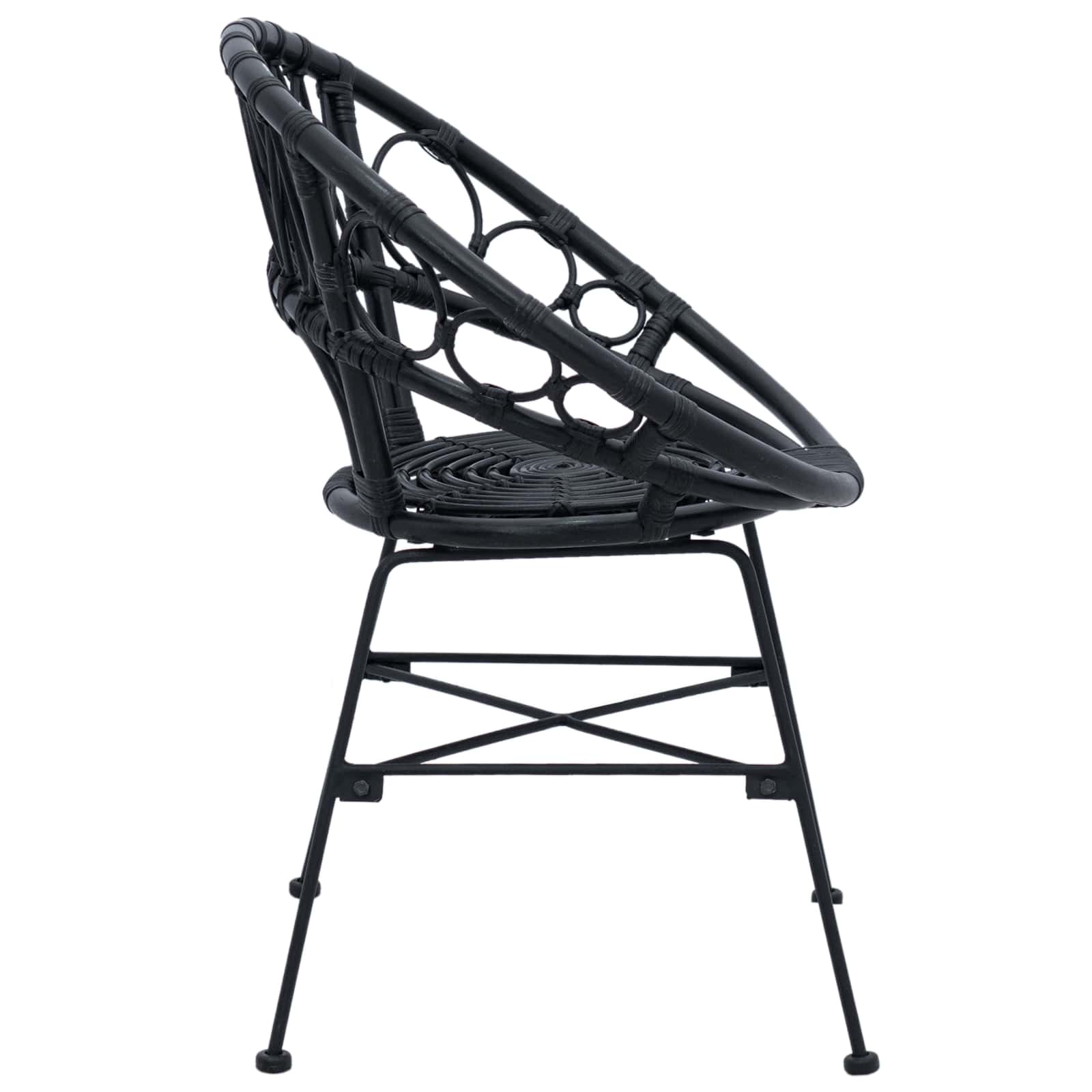 Chaise de salle à manger 2 pcs Noir 49 x 51 x 81 cm - XIOS