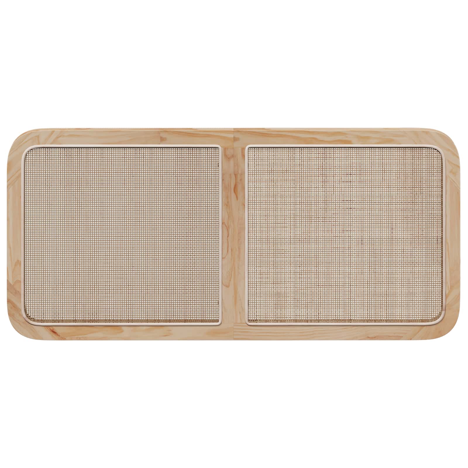 Tête de lit avec tête de lit Naturel 120 x 55 x 3 cm Rotin - XIOS