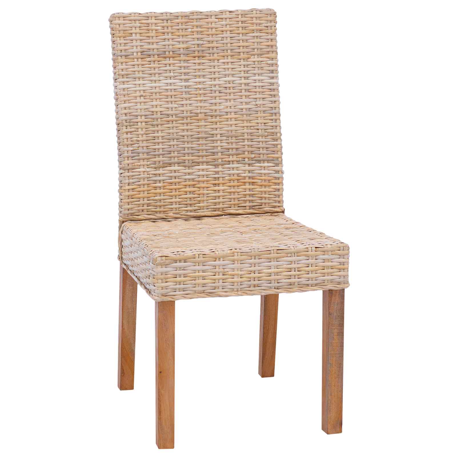 Chaise de salle à manger 2 pcs Naturel 45 x 54 x 93 cm - XIOS