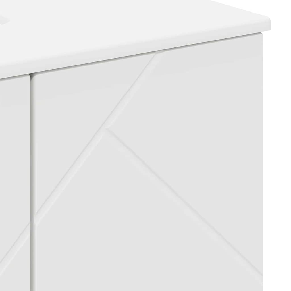 Ensemble de mobilier de salle de bain 3 pc Blanc - XIOS