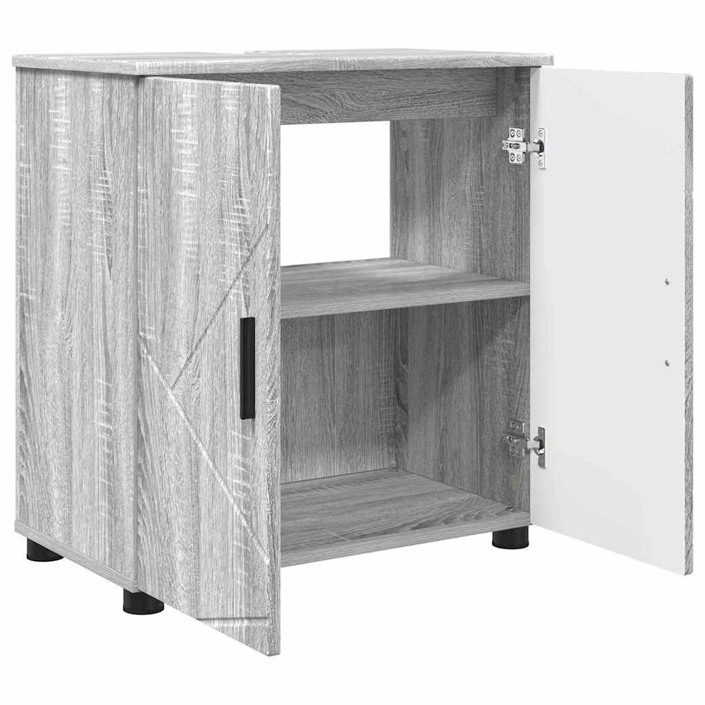 Ensemble de mobilier de salle de bain 3 pc Gris Sonoma - XIOS