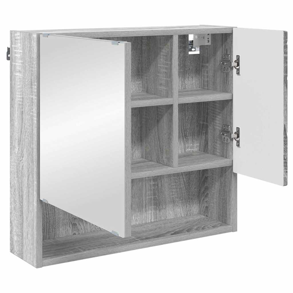 Ensemble de mobilier de salle de bain 3 pc Gris Sonoma - XIOS