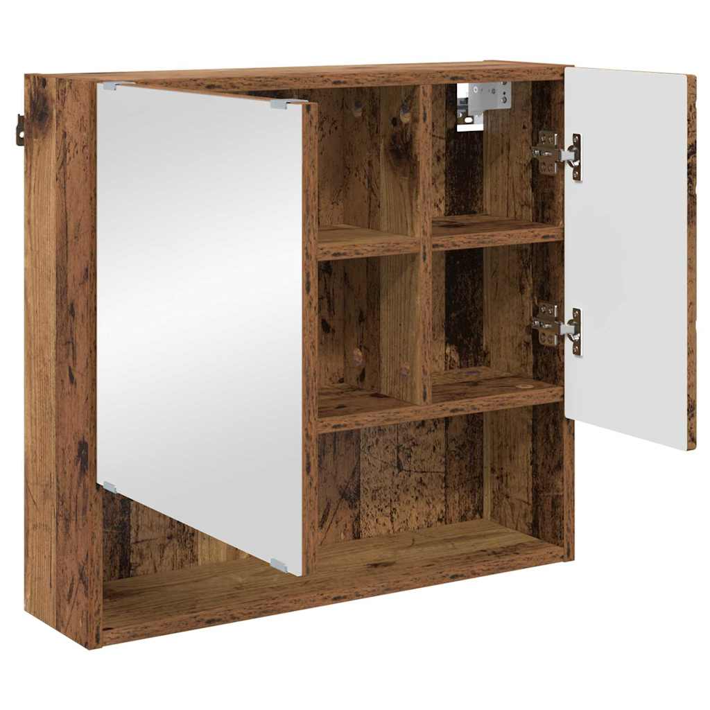 Ensemble de mobilier de salle de bain 3 pc Bois Ancien - XIOS