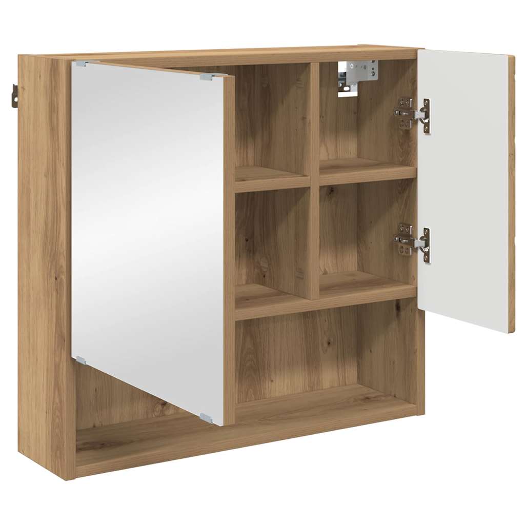Ensemble de mobilier de salle de bain 3 pc Chêne artisanal - XIOS