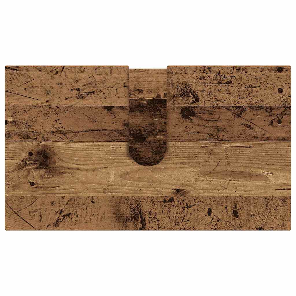 Ensemble de mobilier de salle de bain 4 pc Bois Ancien - XIOS
