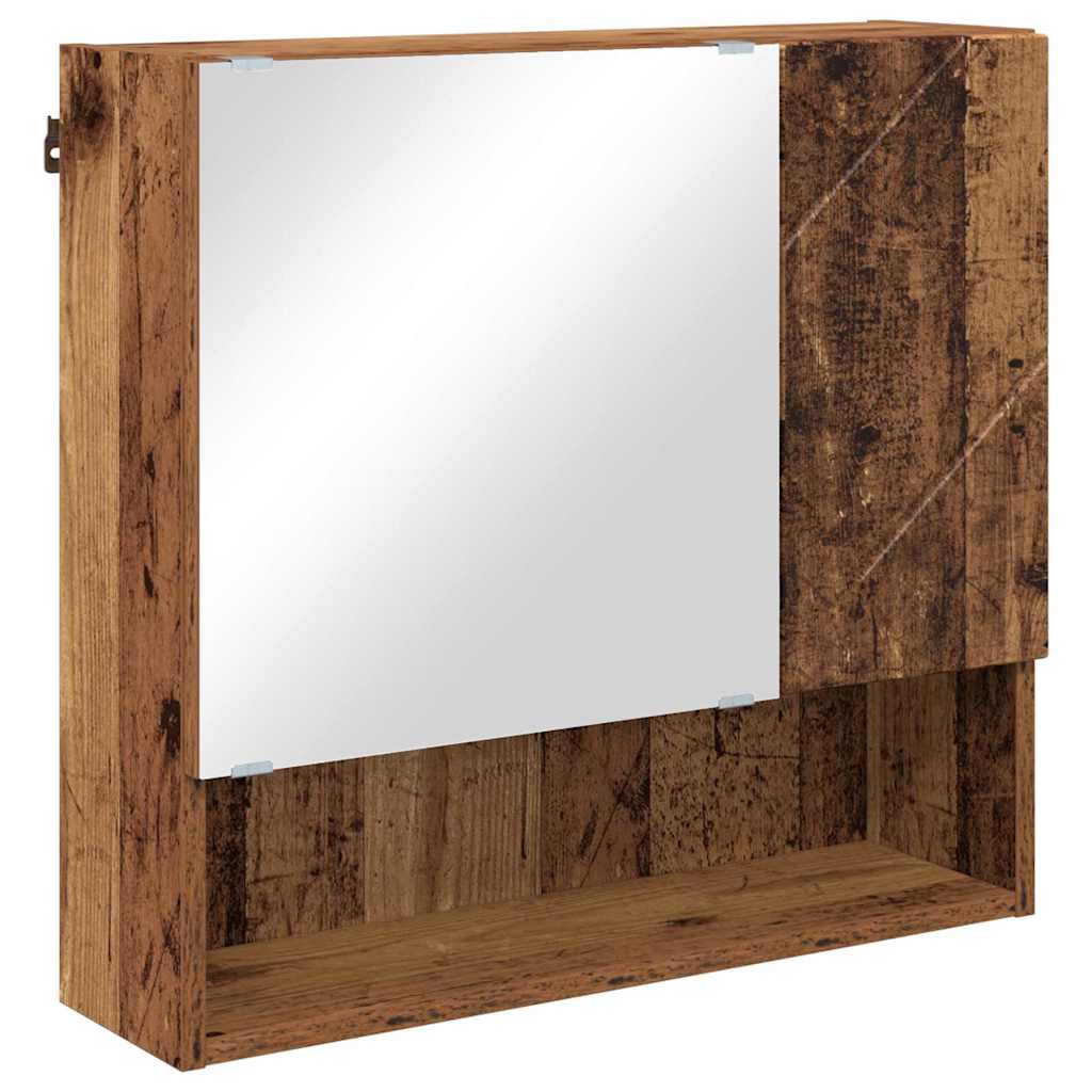 Ensemble de mobilier de salle de bain 4 pc Bois Ancien - XIOS