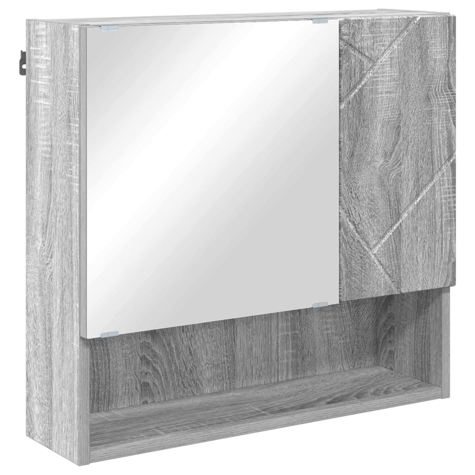 Ensemble de mobilier de salle de bain 4 pc Gris Sonoma - XIOS