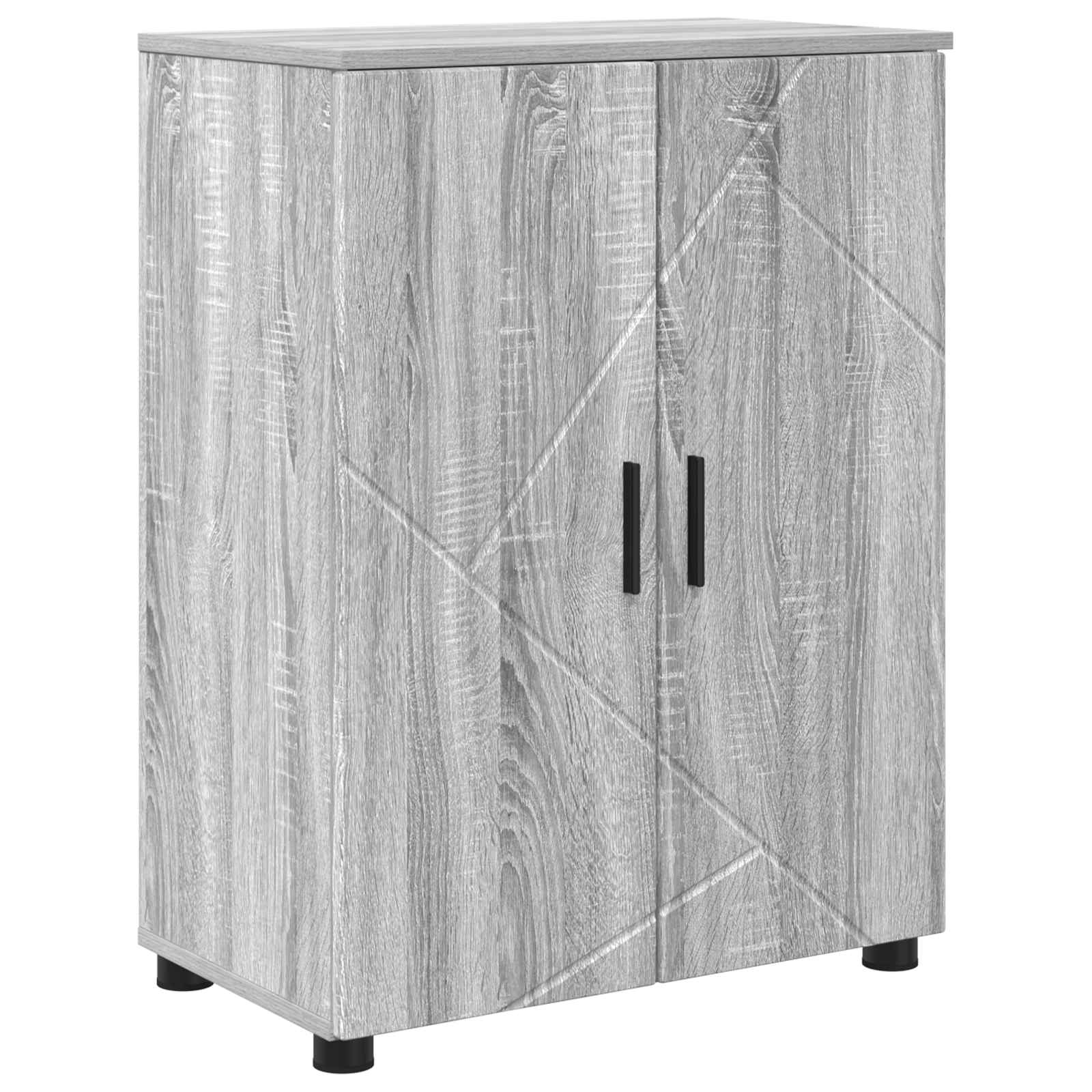 Ensemble de mobilier de salle de bain 4 pc Gris Sonoma - XIOS