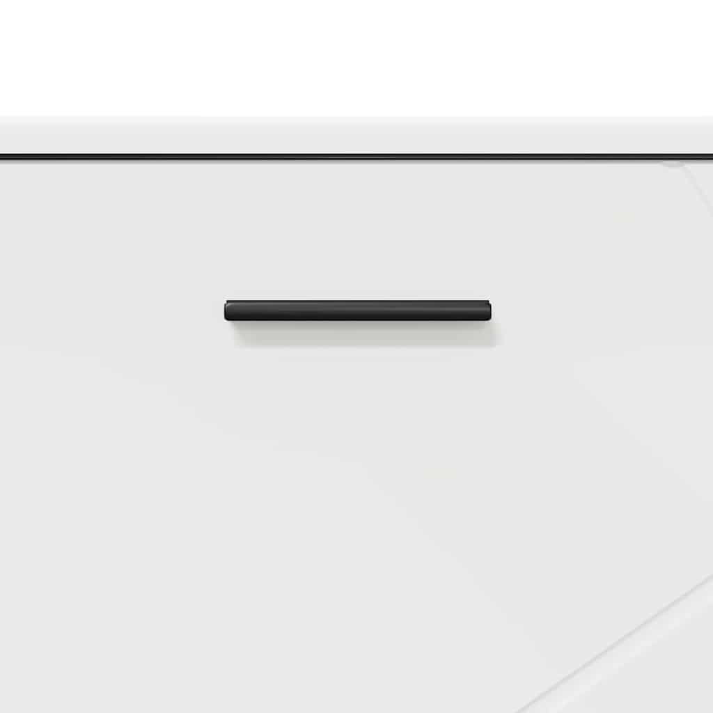 Ensemble de mobilier de salle de bain 3 pièces Blanc