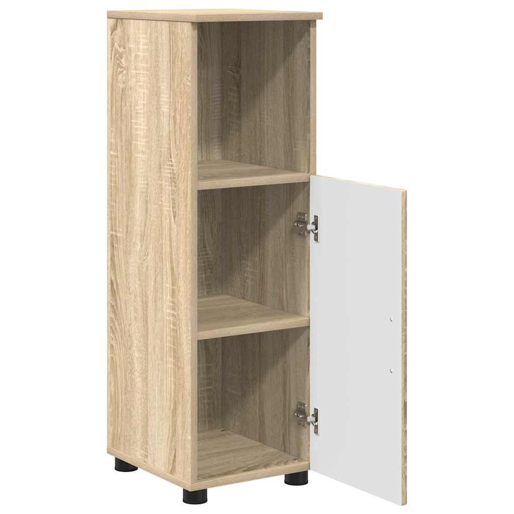 Ensemble de mobilier de salle de bain 3 pièces Chêne Sonoma