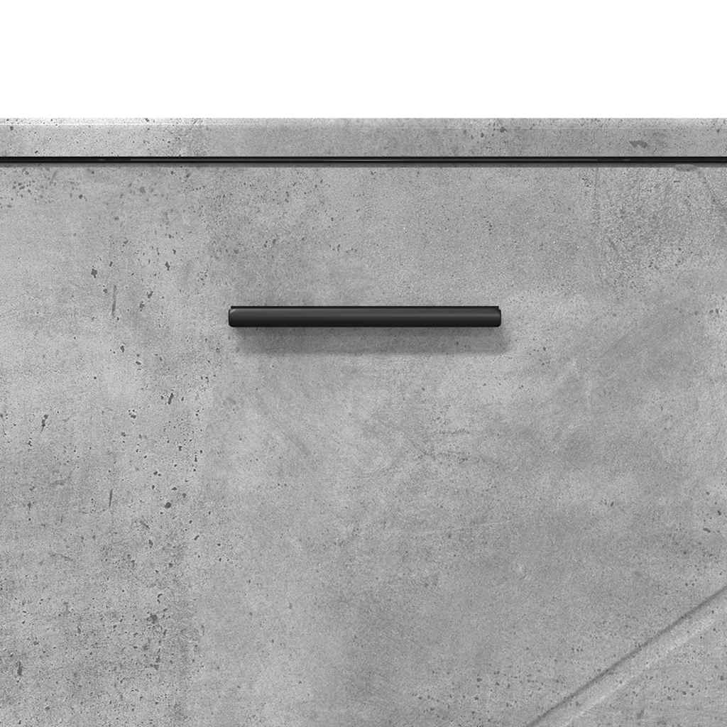 Ensemble de mobilier de salle de bain 3 pc Gris béton