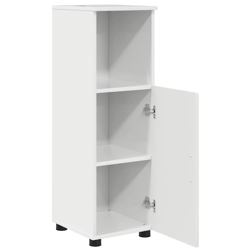 Ensemble de mobilier de salle de bain 3 pc Blanc brillant