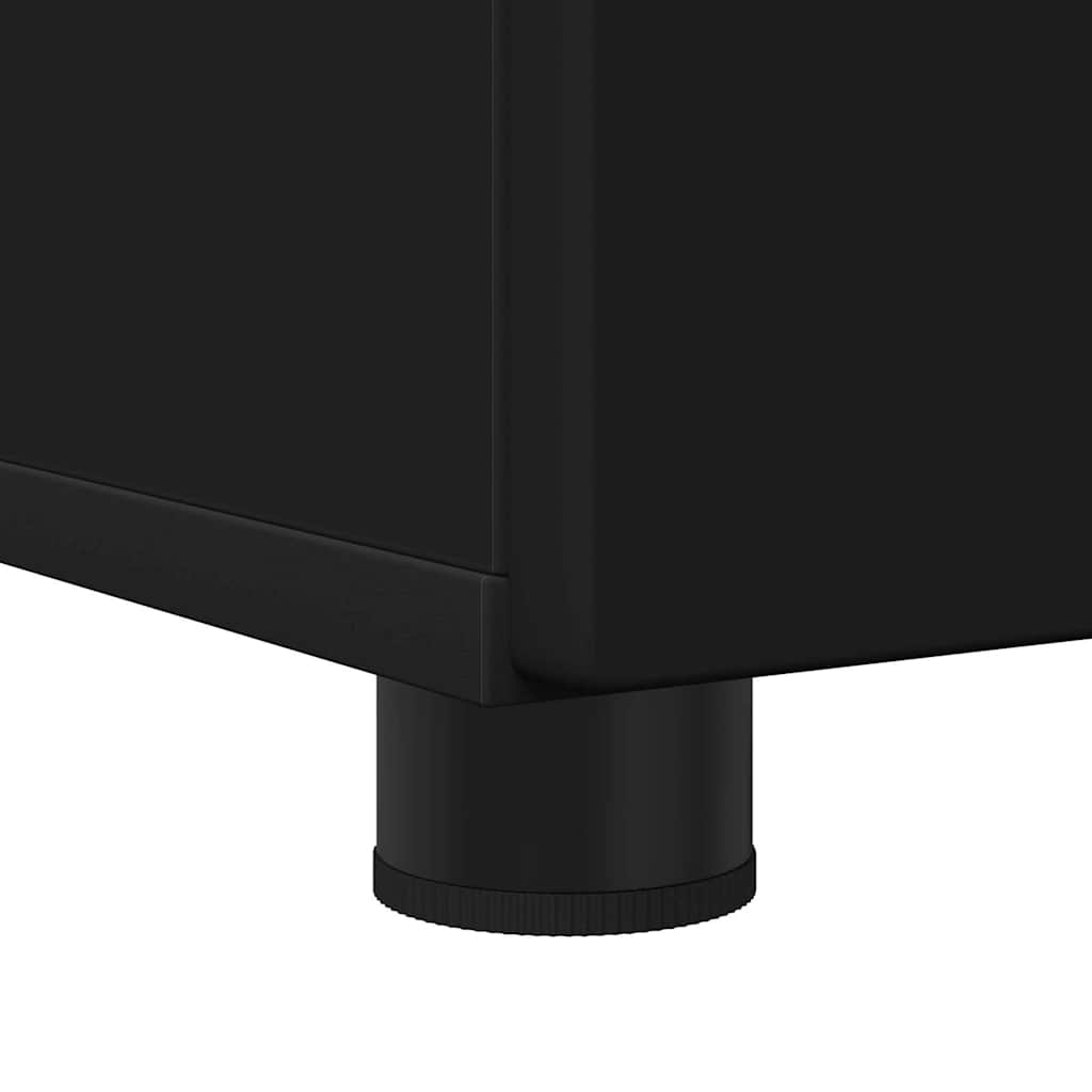 Ensemble de mobilier de salle de bain 3 pc Noir