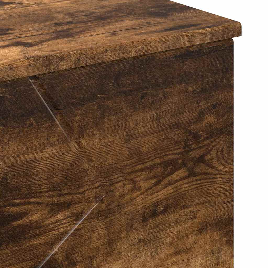Ensemble de mobilier de salle de bain 3 pièces Chêne fumé