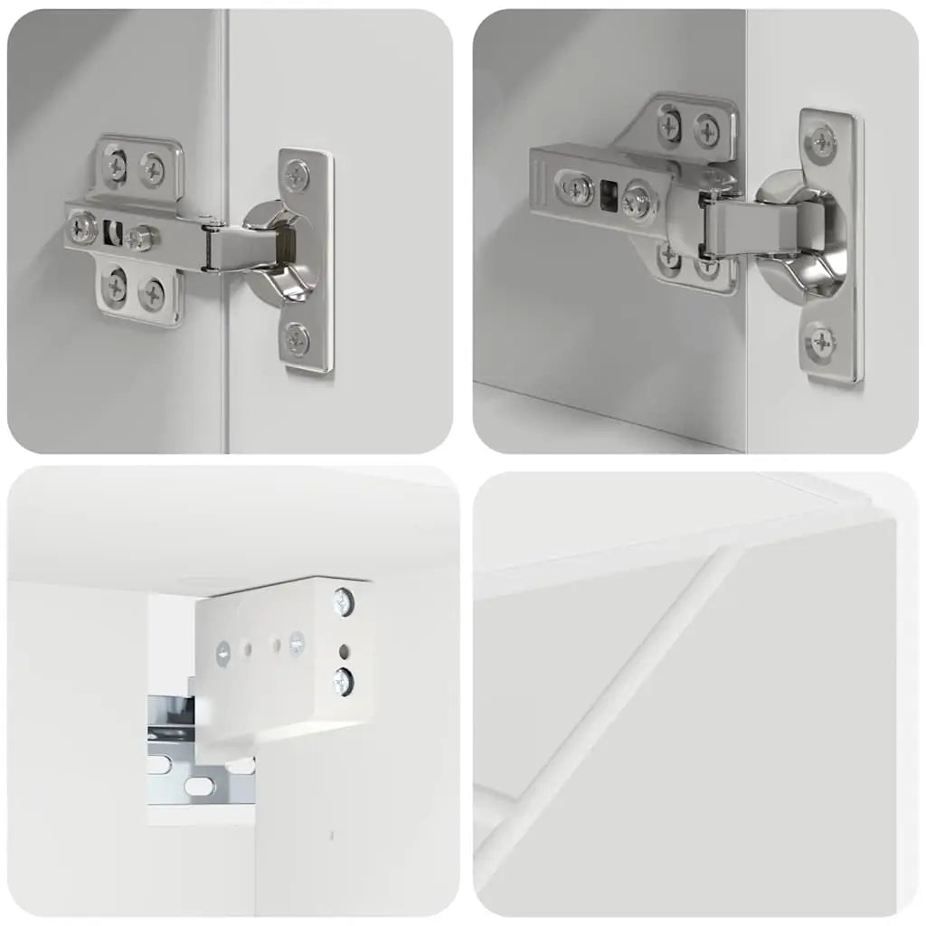 Ensemble de mobilier de salle de bain 4 pc Blanc - XIOS