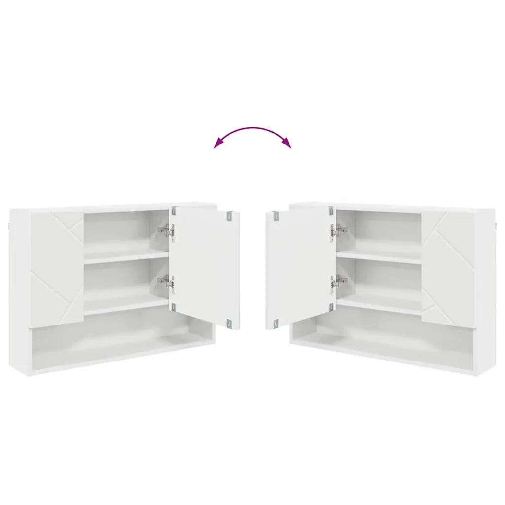 Ensemble de mobilier de salle de bain 4 pc Blanc - XIOS