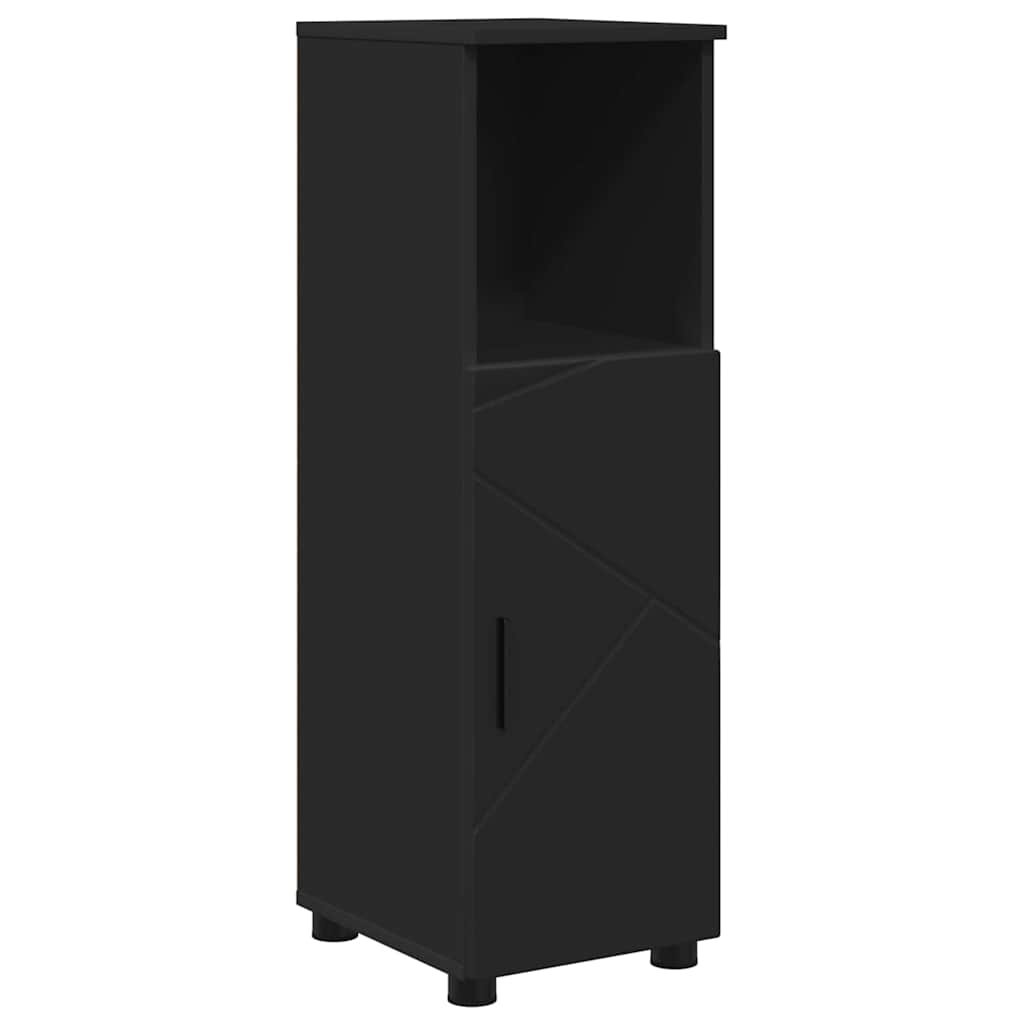 Ensemble de mobilier de salle de bain 4 pc Noir