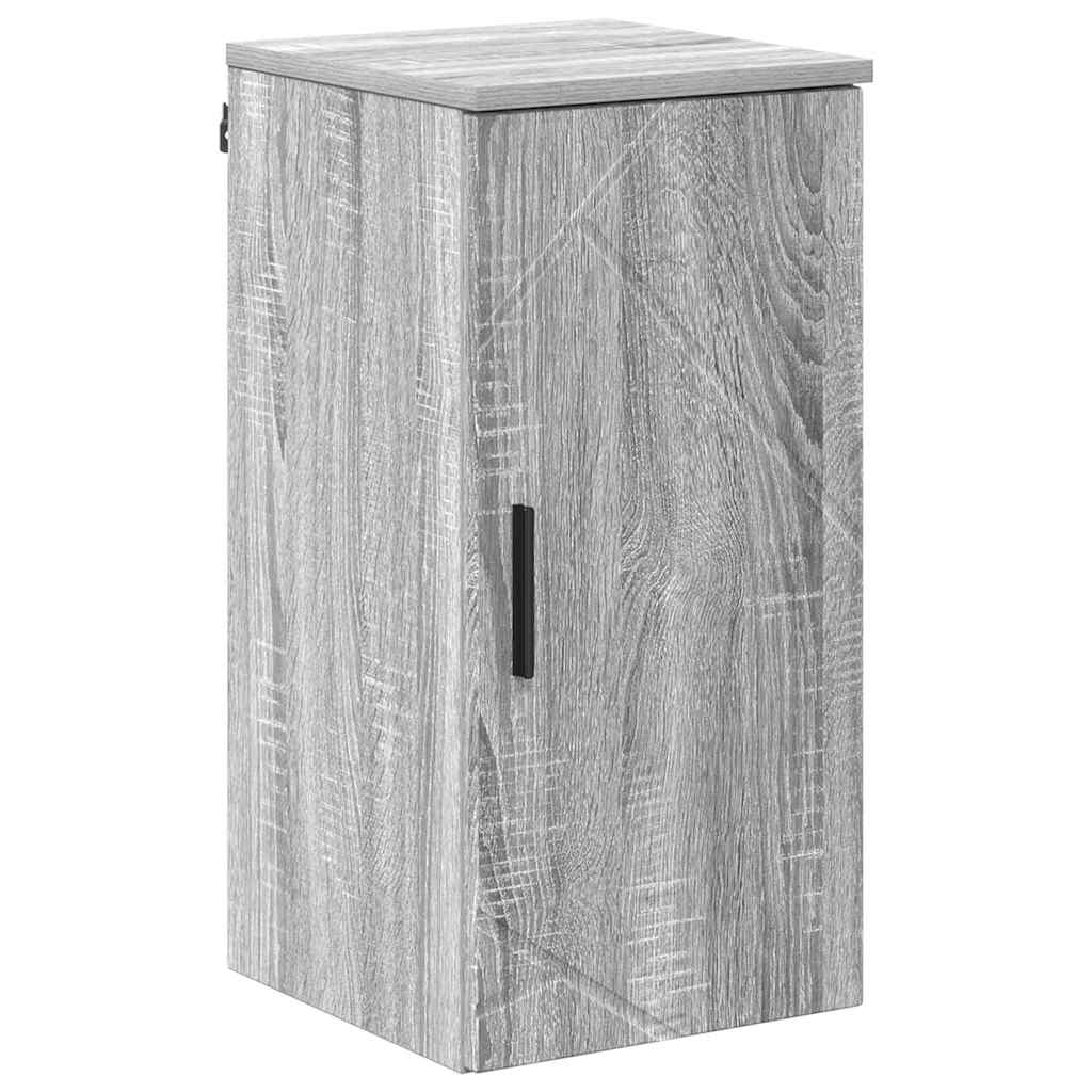 Ensemble de mobilier de salle de bain 5 pc Gris Sonoma