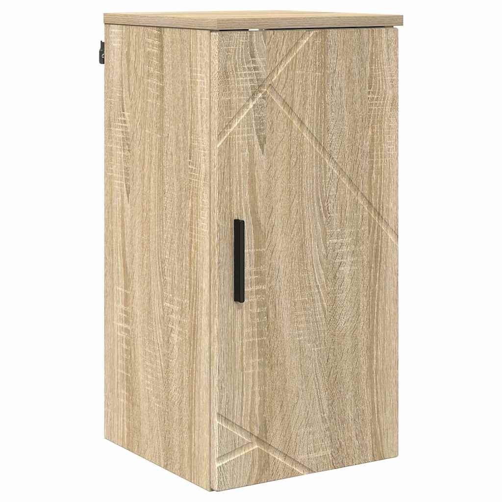 Ensemble de mobilier de salle de bain 5 pc Chêne Sonoma