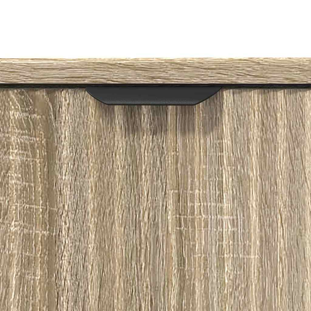 Ensemble de mobilier de salle de bain 3 pc Chêne Sonoma