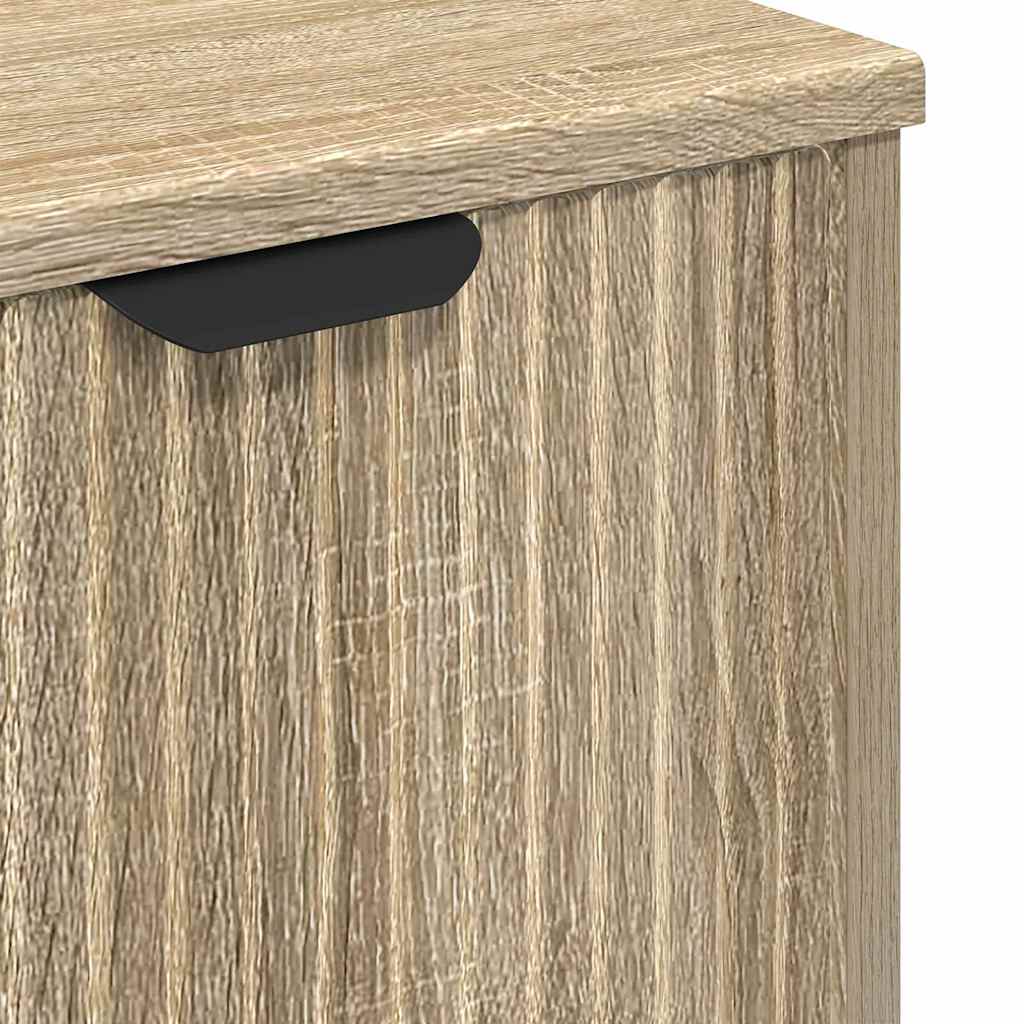 Ensemble de mobilier de salle de bain 3 pc Chêne Sonoma