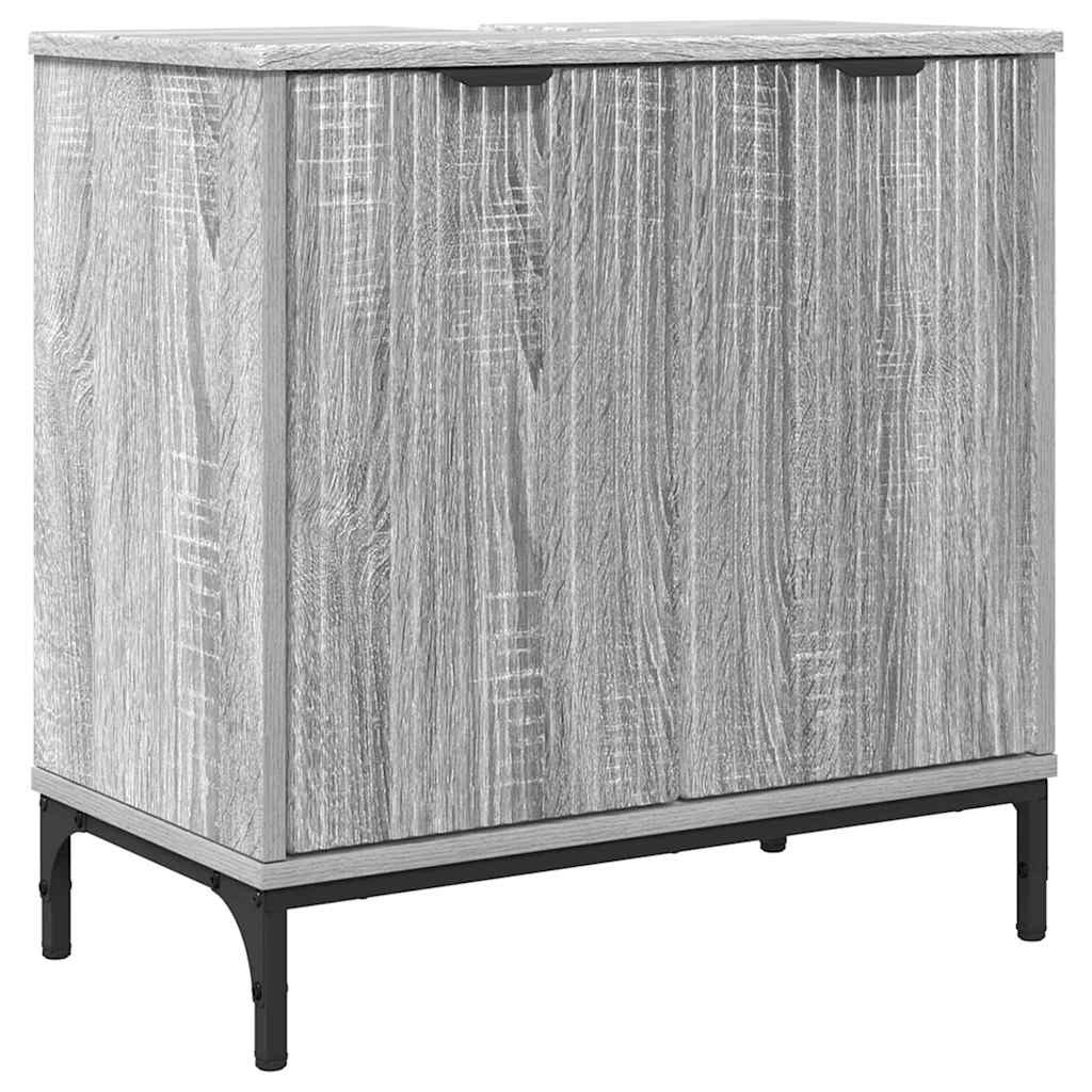 Ensemble de mobilier de salle de bain avec tiroir Gris Sonoma - XIOS