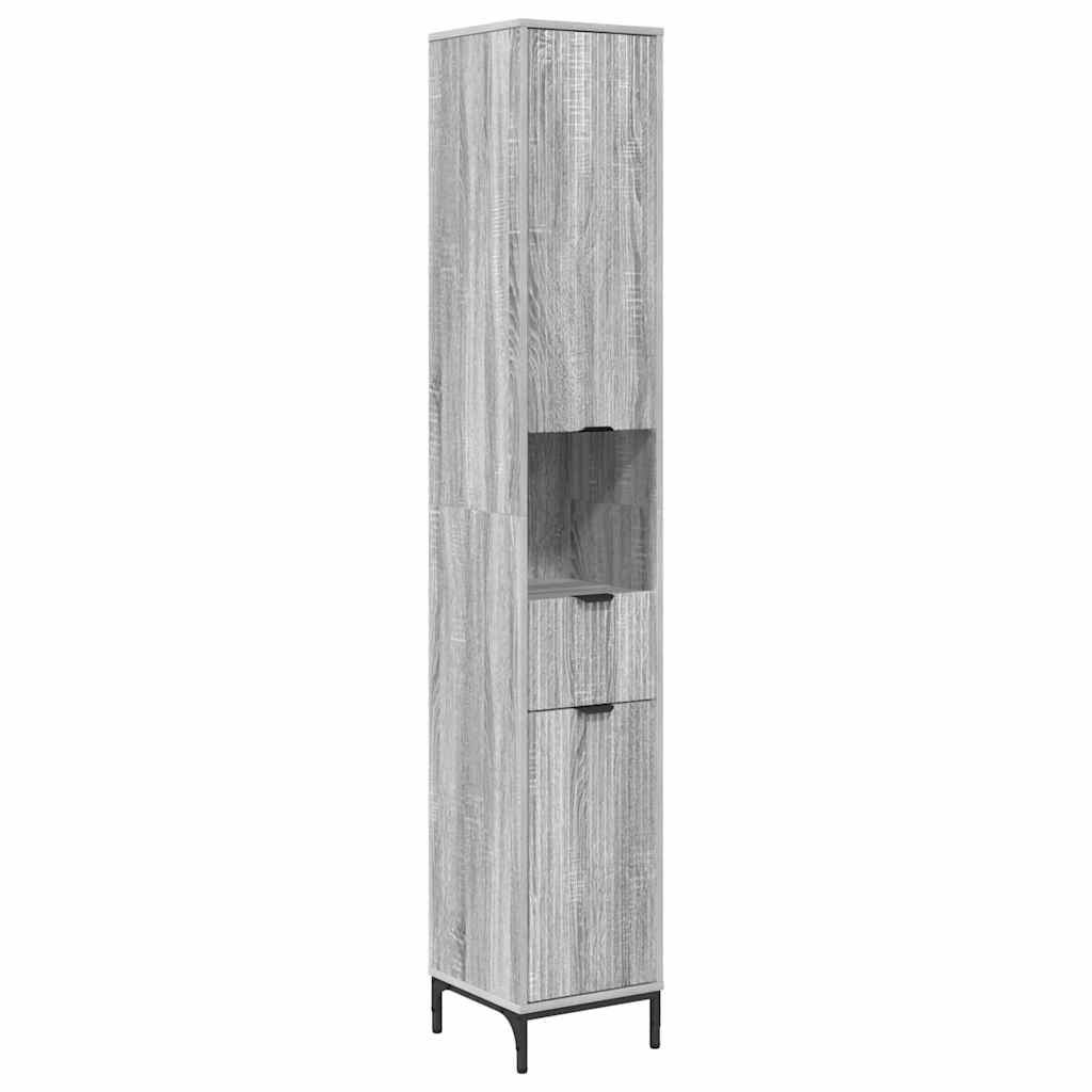 Ensemble de mobilier de salle de bain avec tiroir Gris Sonoma - XIOS