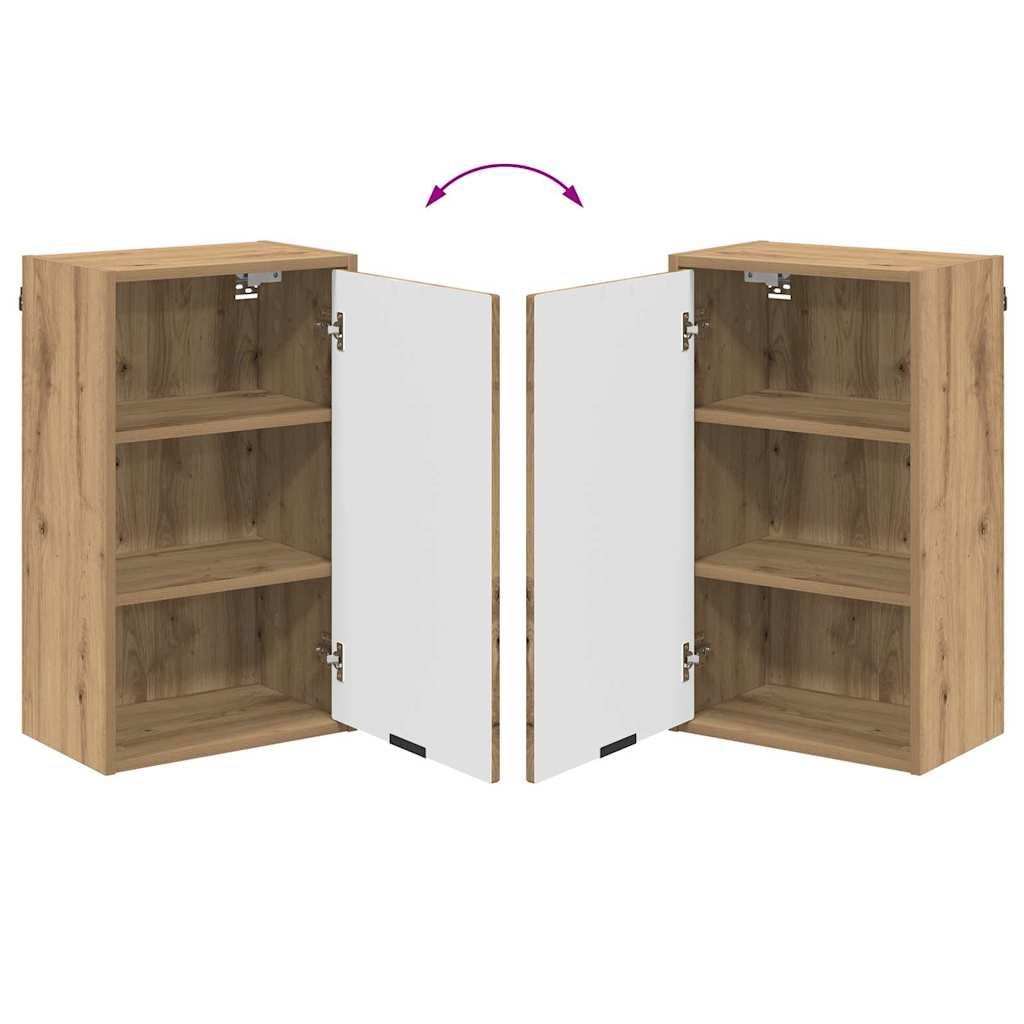 Ensemble de mobilier de salle de bain 4 pc Chêne artisanal - XIOS
