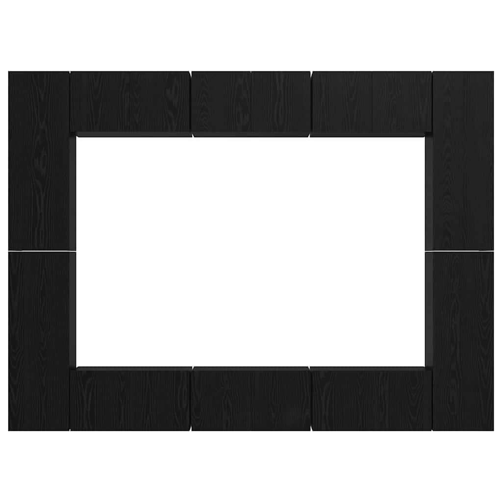 Ensemble meuble TV 10 pcs Chêne noir Moyen 30,5 x 30 x 90 cm - XIOS