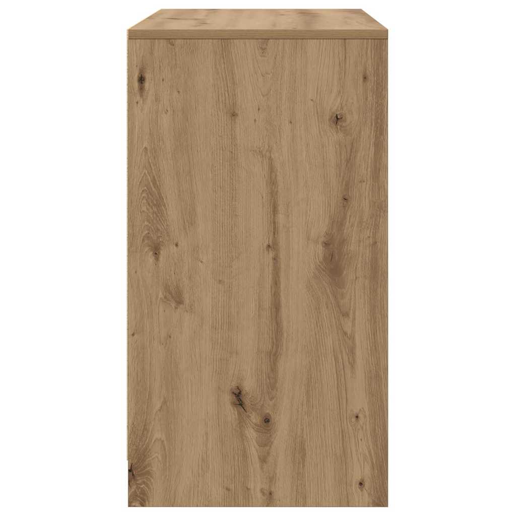 Buffets 3 pcs chêne artisanal 70 x 41 x 75 cm Bois d'ingénierie - XIOS