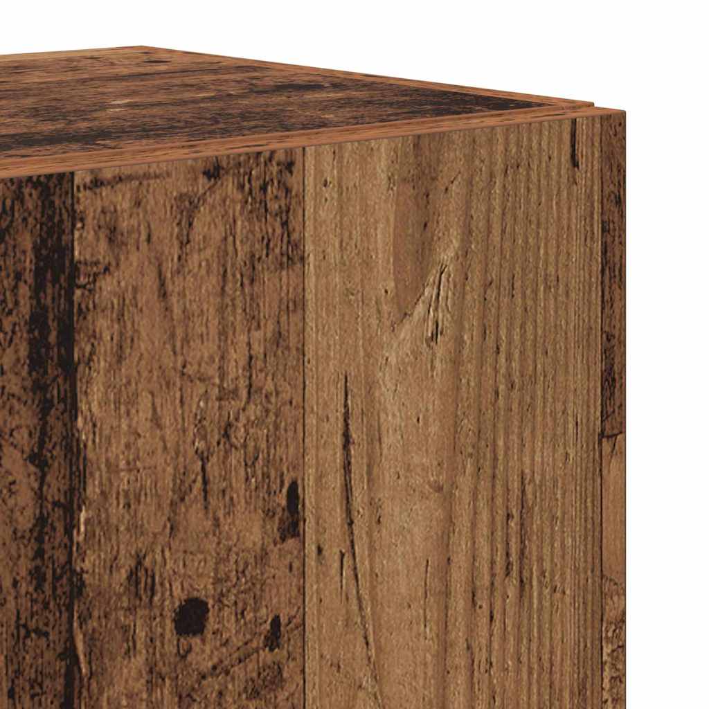 Ensemble meuble TV 4 pcs Bois ancien 80 x 30 x 30 cm - XIOS