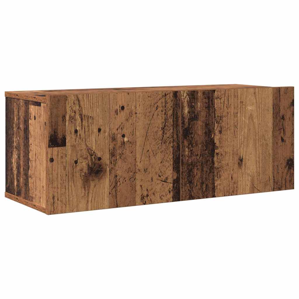 Ensemble meuble TV 4 pcs Bois ancien 80 x 30 x 30 cm - XIOS