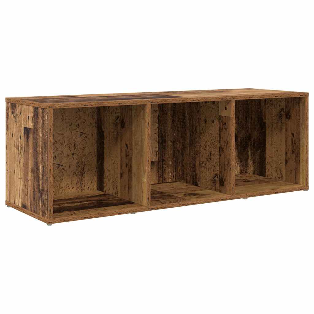 Meuble TV 3 pcs Marron 107 x 35 x 37 cm Bois d'ingénierie - XIOS