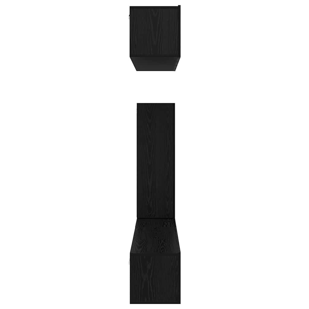 Ensemble meuble TV 6 pcs Chêne noir Bois d'ingénierie - XIOS