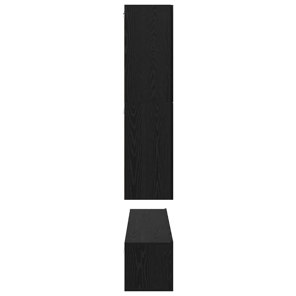 Ensemble meuble TV 8 pcs Chêne noir Bois d'ingénierie - XIOS