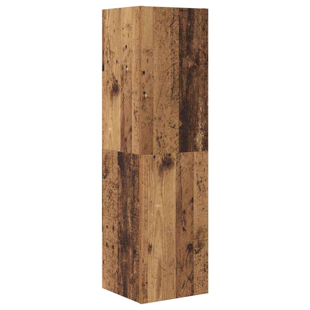 Ensemble meuble TV 4 pcs Bois Ancien Bois d'ingénierie - XIOS