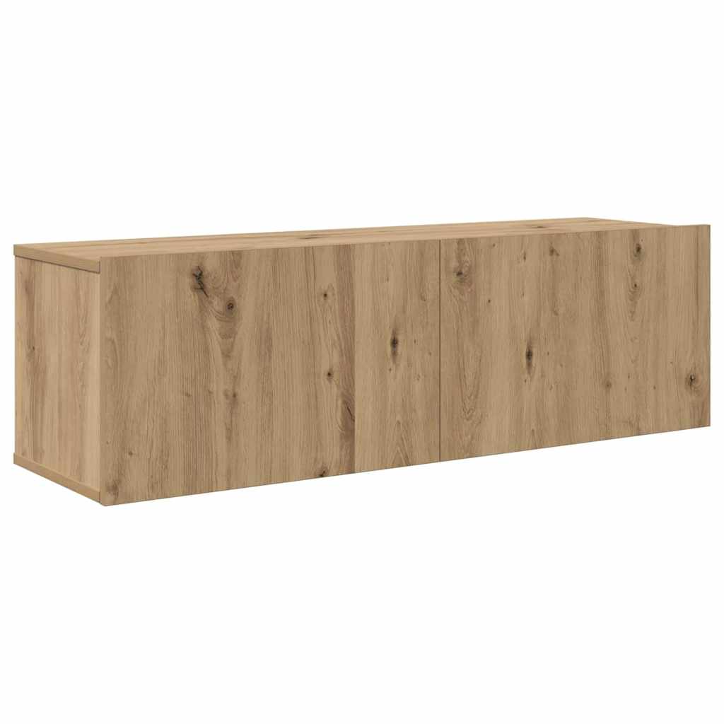 Ensemble meuble TV 4 pcs Chêne artisanal Bois d'ingénierie - XIOS