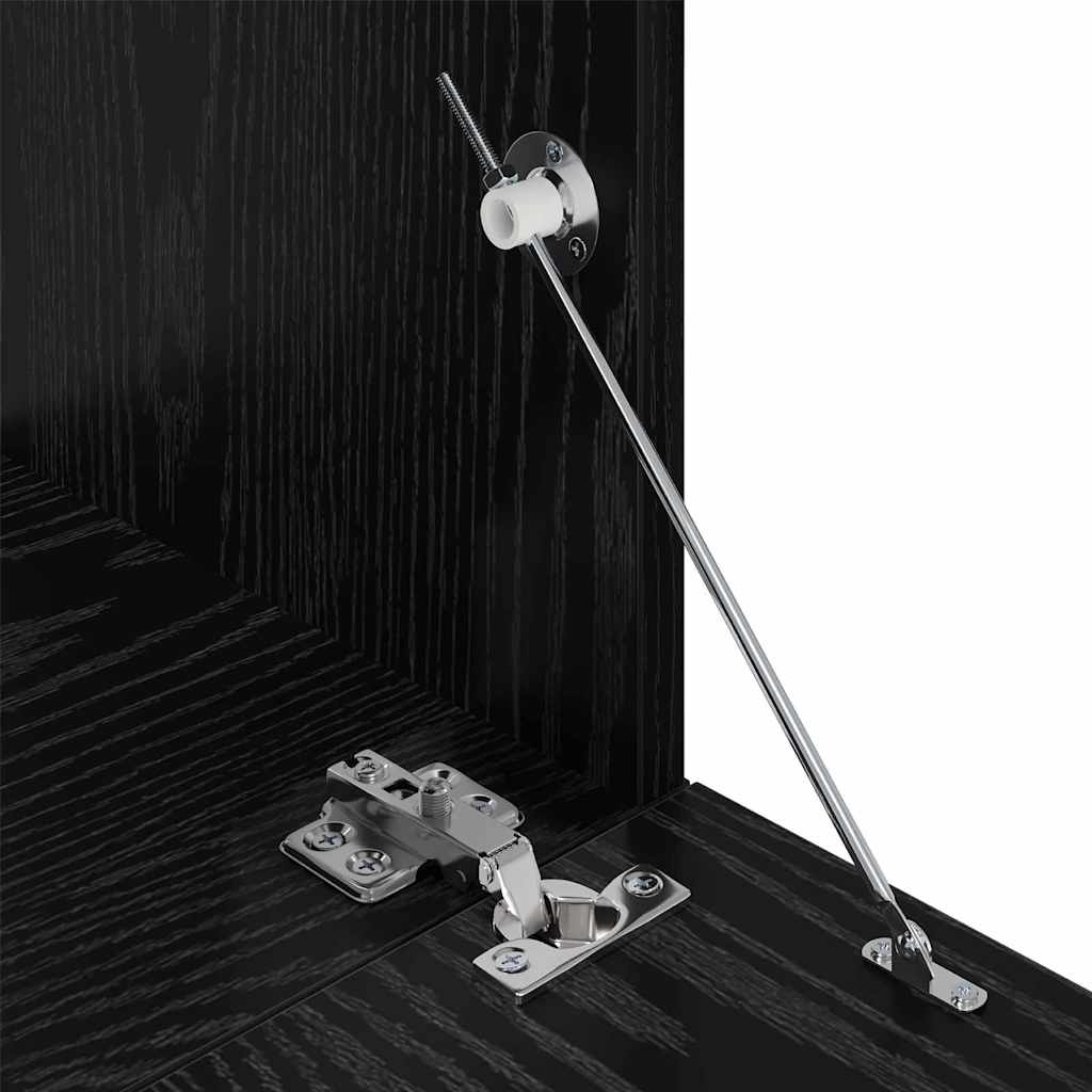 Ensemble meuble TV 9 pcs Chêne noir Bois d'ingénierie - XIOS