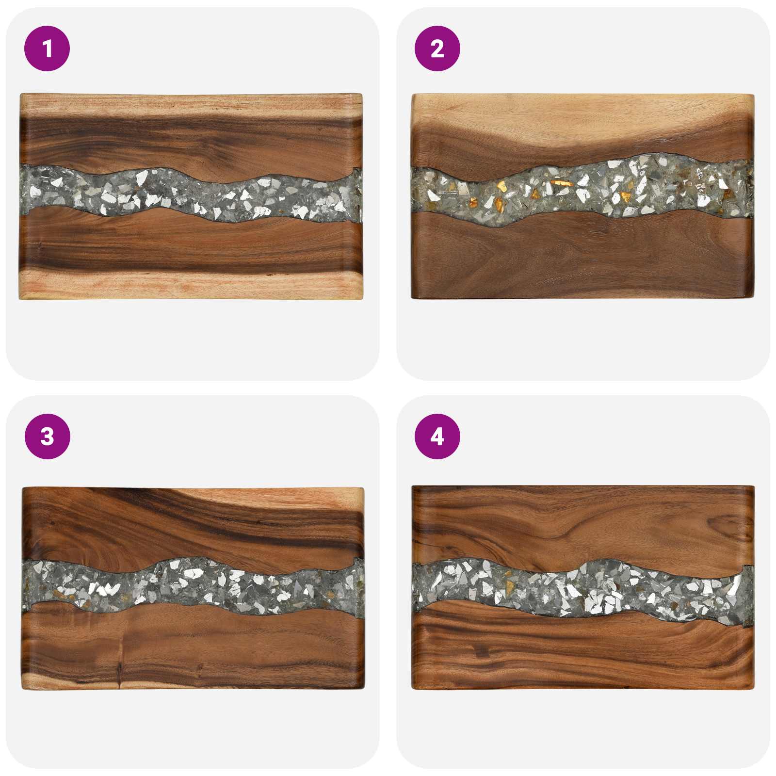 Tabouret de salle de bain Naturel 50 x 30 x 45 cm Bois naturel - XIOS