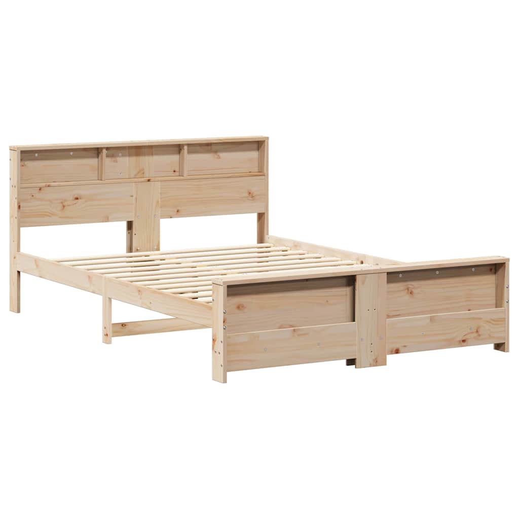 Cadre de lit Marron 150 x 200 cm Bois d'ingénierie - XIOS