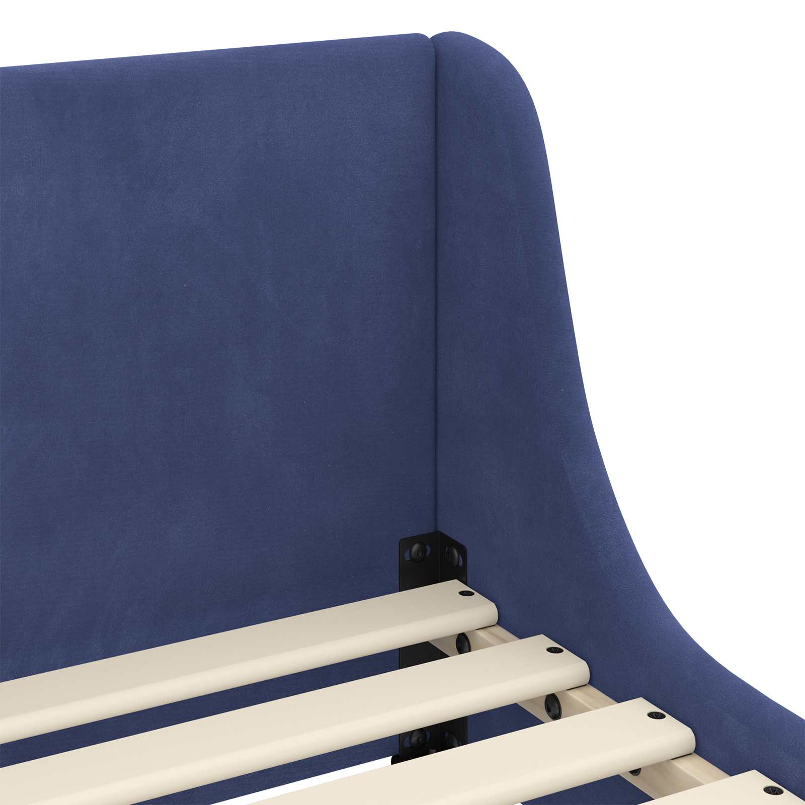 Cadre de lit pour enfants avec tête de lit Bleu police - XIOS