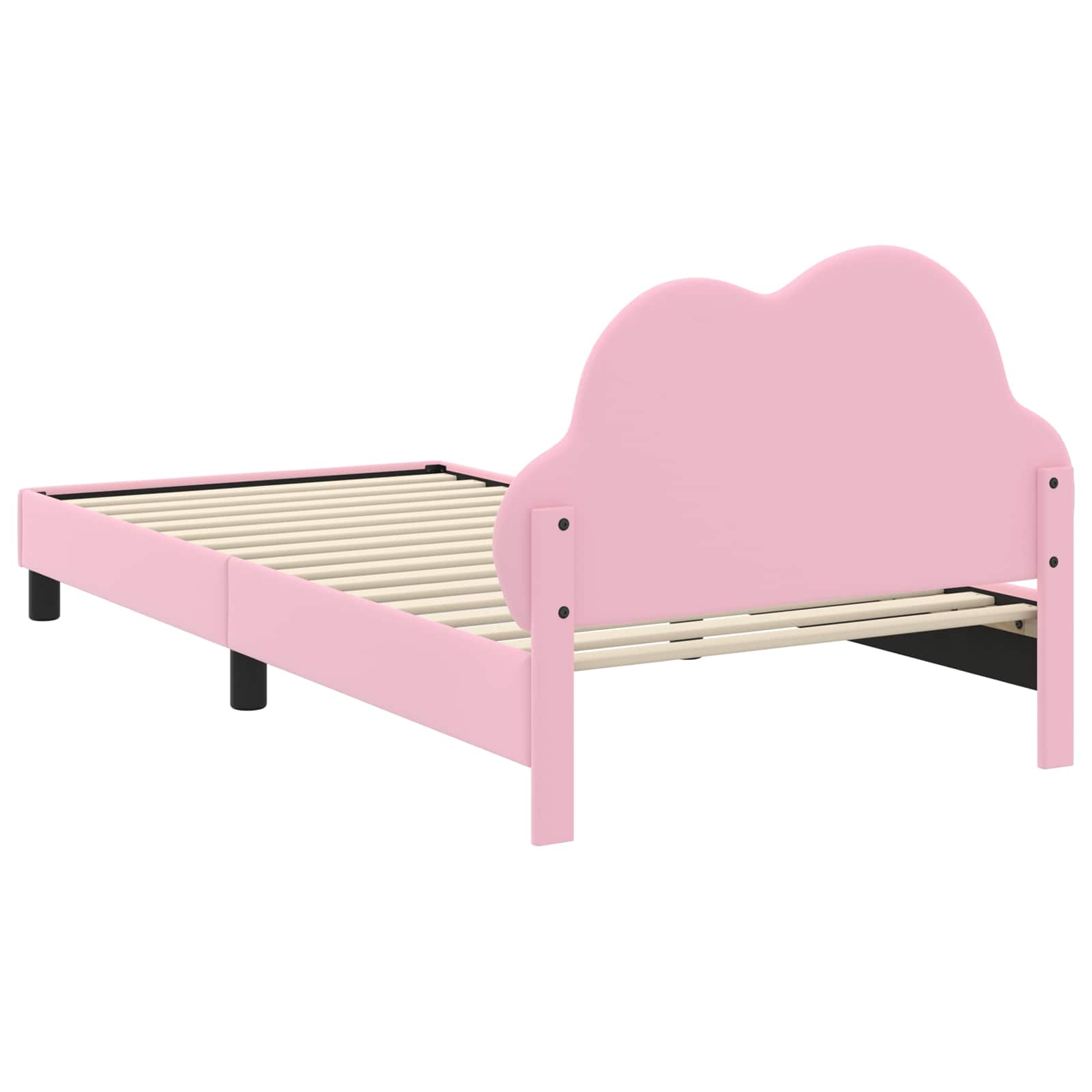 Cadre de lit avec tête de lit Rose 80 x 200 cm PU - XIOS